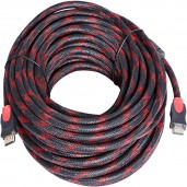 25 Meter HDMI Cable - Black and Red
