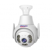 Champion PTZ Outdoor Bulb Wifi IP Camera